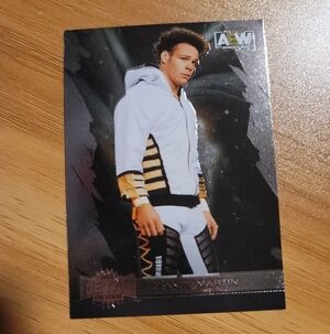 AEW Skybox Metal Universe Dante Martin Card